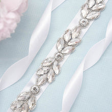 Load image into Gallery viewer, S294 New Rhinestone Bridal Wedding Dress Belts Bride Bridesmaid Dresses Accessories Women Party Prom Evening Dresses Waistband