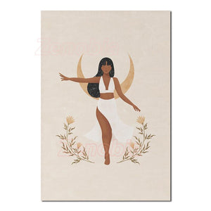 Nordic Abstract Figure Poster Line Fashion Woman Canvas Painting Wall Art Home Decoration Hd Print for Bedroom and Living Room
