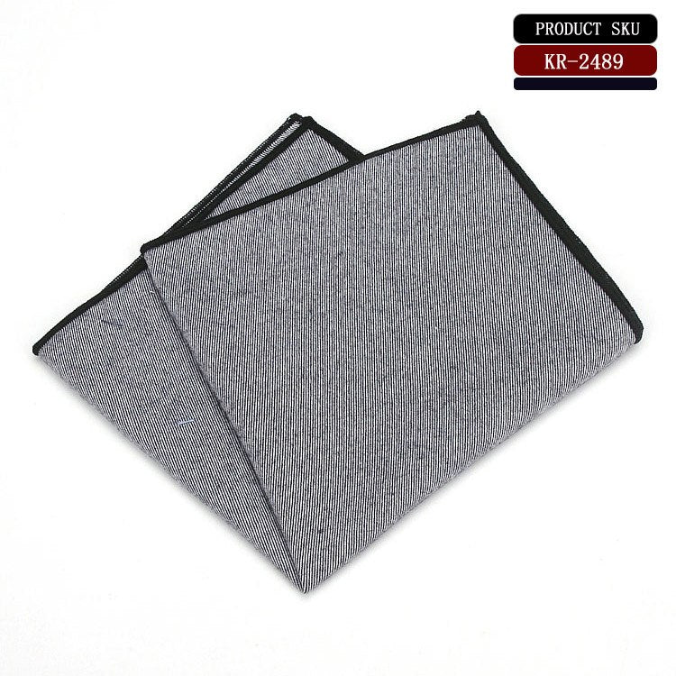 High Quality 100% Cotton Classic Suits Solid Pocket Square 25cm*25cm Men's Handkerchiefs Chest Towel Ladies Blue Pink Hanky Gift