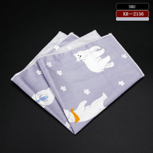 High Quality Men's 100% Cotton Pocket Square Vintage Animal Anchor Print Handkerchief Chest Towel Party Suit Hankies 25*25CM