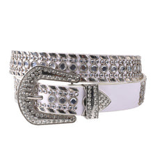 Load image into Gallery viewer, High Quality Rhinestone Belts for Women Men Luxury Designer Brand