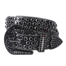 Load image into Gallery viewer, High Quality Rhinestone Belts for Women Men Luxury Designer Brand