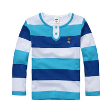 Load image into Gallery viewer, High Quality Unisex Boys Girls School Uniform Polo Shirt Kids  Baby Toddler Long Sleeve Spring Autumn   Cotton TShirts