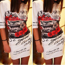 Load image into Gallery viewer, Hot Style 2017 Women Clothing Casual Sexy Spring Summer Dress Fashion Mic Animal Printed Dress Hip Shealth Slim Dresses Vestidos