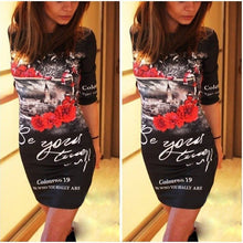 Load image into Gallery viewer, Hot Style 2017 Women Clothing Casual Sexy Spring Summer Dress Fashion Mic Animal Printed Dress Hip Shealth Slim Dresses Vestidos