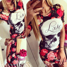 Load image into Gallery viewer, Hot Style 2017 Women Clothing Casual Sexy Spring Summer Dress Fashion Mic Animal Printed Dress Hip Shealth Slim Dresses Vestidos