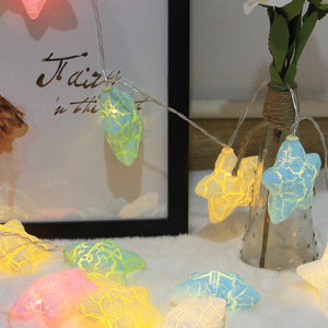 LED crack star lights string lights flashing lights battery starry Christmas dormitory wedding decoration net red photo