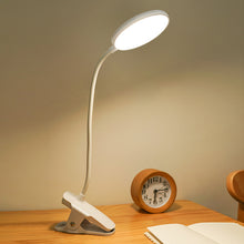Load image into Gallery viewer, Led clip table lamp charging eye lamp bedside dormitory lamp USB college student desk writing