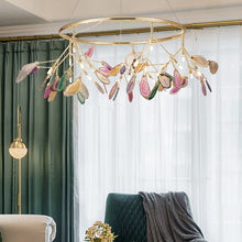 Load image into Gallery viewer, Living room lamp Nordic chandelier post modern minimalist restaurant designer light luxury villa agate piece branch decoration lamps