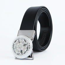 Load image into Gallery viewer, Man Automatic Buckle Leather Belt High Quality Men Business Belt