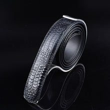 Load image into Gallery viewer, Man Automatic Buckle Leather Belt High Quality Men Business Belt