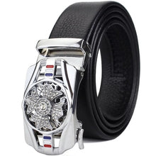 Load image into Gallery viewer, Man Automatic Buckle Leather Belt High Quality Men Business Belt