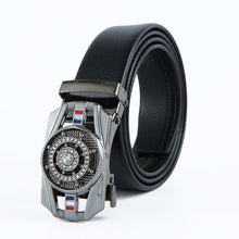 Load image into Gallery viewer, Man Automatic Buckle Leather Belt High Quality Men Business Belt