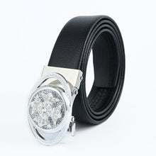 Load image into Gallery viewer, Man Automatic Buckle Leather Belt High Quality Men Business Belt