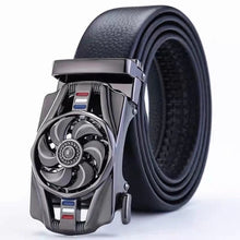 Load image into Gallery viewer, Man Automatic Buckle Leather Belt High Quality Men Business Belt