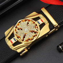 Load image into Gallery viewer, Man Automatic Buckle Leather Belt High Quality Men Business Belt