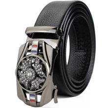 Load image into Gallery viewer, Man Automatic Buckle Leather Belt High Quality Men Business Belt