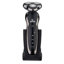 Load image into Gallery viewer, Manufacturer three-in-one razor 9001 silver rechargeable electric shaver men&#39;s washed three razor