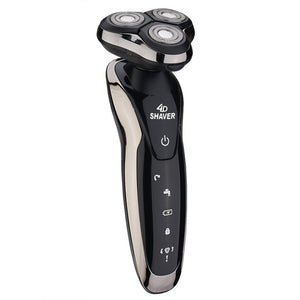 Manufacturer three-in-one razor 9001 silver rechargeable electric shaver men's washed three razor