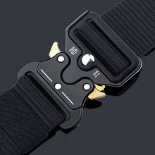 Load image into Gallery viewer, Men And Women&#39;s Belt Genuine Tactical Belt Quick Release Alloy Buckle