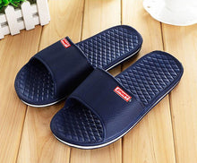Load image into Gallery viewer, Men Basic Solid Flat Summer Flower Sandals