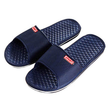 Load image into Gallery viewer, Men Basic Solid Flat Summer Flower Sandals