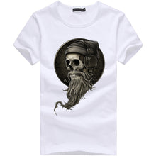 Load image into Gallery viewer, Men Casual Cotton Regular Print Short Sleeve Tops
