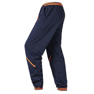 Men Cotton Flat Loose Fit Casual Joggers Full Length Sweatpants