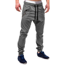 Load image into Gallery viewer, Men Cotton Low Waist Regular Full Length Casual Sweatpants