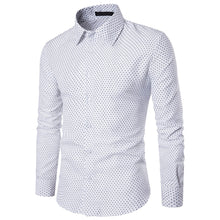 Load image into Gallery viewer, Men Cotton Solid Full Sleeve Turn-down Collar Casual Shirts