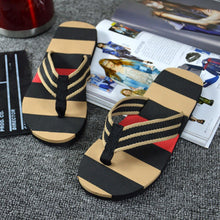 Load image into Gallery viewer, Men Flower Outside Flip Flops Solid Adult Slippers
