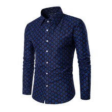 Load image into Gallery viewer, Men Regular Polyester Broadcloth Full Sleeve Casual Shirts