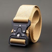 Load image into Gallery viewer, Men&#39;s Belt Army Alloy Belt Tactical Military Nylon Waist Belts Quick