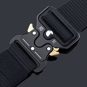 Men's Belt Army Alloy Belt Tactical Military Nylon Waist Belts Quick