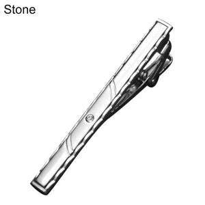 Men's Metal Simple Necktie Tie Clip Clamp Pin Stickpin Business Wedding Suit