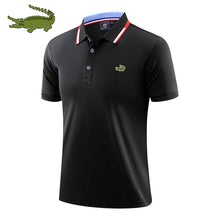 Load image into Gallery viewer, Men&#39;s cotton printed polo shirt spring, summer and autumn new business