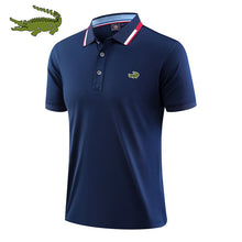Load image into Gallery viewer, Men&#39;s cotton printed polo shirt spring, summer and autumn new business