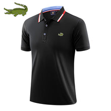 Load image into Gallery viewer, Men&#39;s cotton printed polo shirt spring, summer and autumn new business