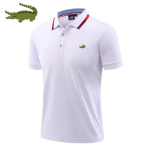Load image into Gallery viewer, Men&#39;s cotton printed polo shirt spring, summer and autumn new business