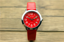 Load image into Gallery viewer, Nazeyt children lovely 7 colors dial leather watch little boys and girls luminous hands gift clock Reloj de cuarzo free shipping