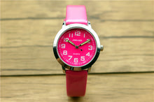 Load image into Gallery viewer, Nazeyt children lovely 7 colors dial leather watch little boys and girls luminous hands gift clock Reloj de cuarzo free shipping