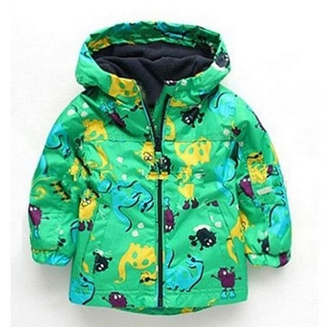 New Girls jacket children's clothing girl trench coat kids jacket hooded girl coats Winter Trench Wind Dust Hooded Outerwear