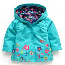 Load image into Gallery viewer, New Girls jacket children&#39;s clothing girl trench coat kids jacket hooded girl coats Winter Trench Wind Dust Hooded Outerwear