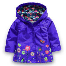 Load image into Gallery viewer, New Girls jacket children&#39;s clothing girl trench coat kids jacket hooded girl coats Winter Trench Wind Dust Hooded Outerwear