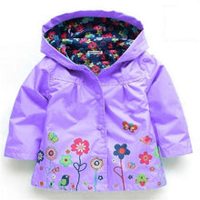 Load image into Gallery viewer, New Girls jacket children&#39;s clothing girl trench coat kids jacket hooded girl coats Winter Trench Wind Dust Hooded Outerwear