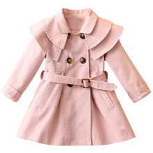 Load image into Gallery viewer, New Girls jacket children&#39;s clothing girl trench coat kids jacket hooded girl coats Winter Trench Wind Dust Hooded Outerwear