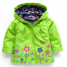 Load image into Gallery viewer, New Girls jacket children&#39;s clothing girl trench coat kids jacket hooded girl coats Winter Trench Wind Dust Hooded Outerwear