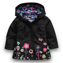 Load image into Gallery viewer, New Girls jacket children&#39;s clothing girl trench coat kids jacket hooded girl coats Winter Trench Wind Dust Hooded Outerwear