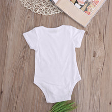 Load image into Gallery viewer, New Infant Baby Boy Clothes Girl Babygrows Playsuit Romper I Hooked Daddys Heart newborn baby clothes unisex baby rompers 2016