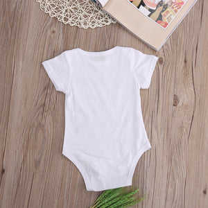 New Infant Baby Boy Clothes Girl Babygrows Playsuit Romper I Hooked Daddys Heart newborn baby clothes unisex baby rompers 2016